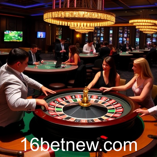 Cassino Ao Vivo: A Emoção do Jogo em Tempo Real no 16bet